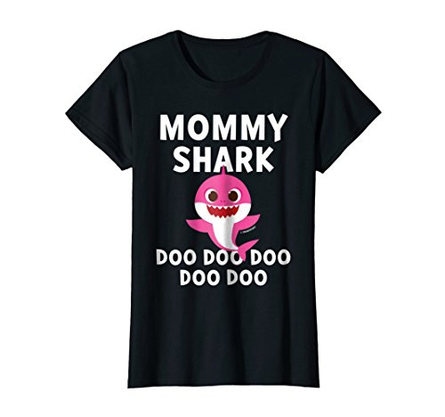 Womens Pinkfong Mommy Shark Official T_shirt