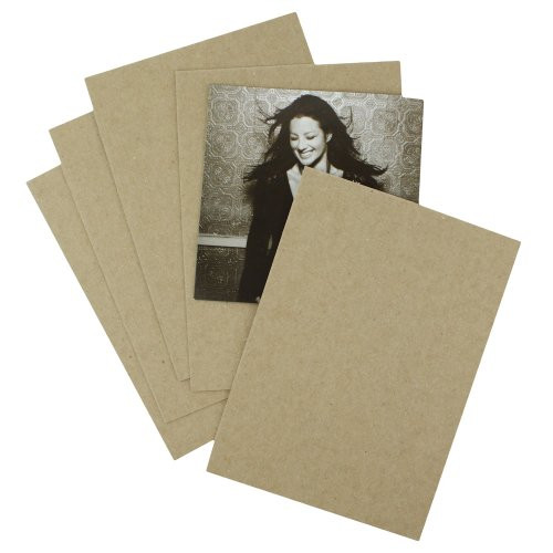 200 EcoSwift 5x7 Chipboard Cardboard Craft Scrapbook Material Scrapbooking Packaging Sheets Shipping Pads Inserts 5 inch x 7 inch Chip Board