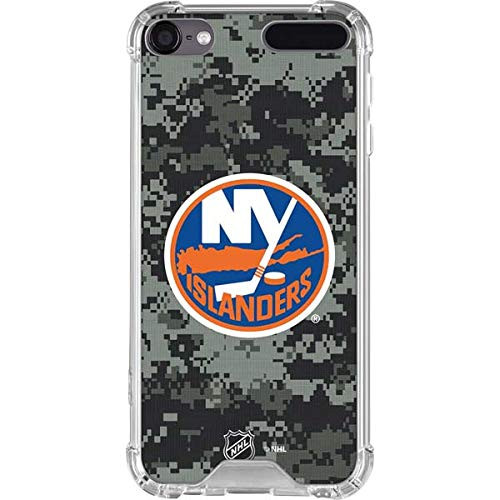 Skinit Clear MP3 Player Case Compatible with iPod Touch 5th_7th Gen _ Officially Licensed NHL New York Islanders Camo Design