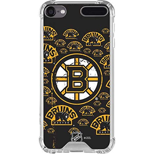 Skinit Clear MP3 Player Case Compatible with iPod Touch 5th_7th Gen _ Officially Licensed NHL Boston Bruins Blast Design