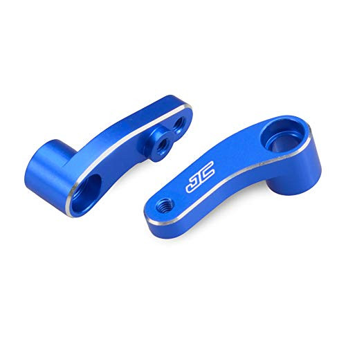 J Concepts 25651 B6 B6D Aluminum Steering Bellcranks_Blue