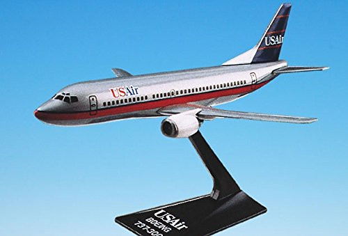 Flight Miniatures USAir (89-97) Boeing 737-300 1:180 Scale Display Model with Stand