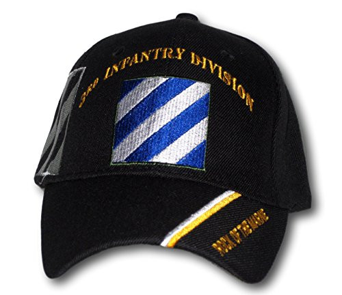 k KYS 3rd Infantry Division Rock of The Marne Black Adjustable Hat