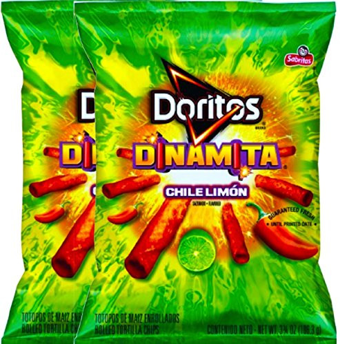 NEW Doritos Dinamita Chile Limon Flavored Tortilla Chips 4.25 Oz _2_
