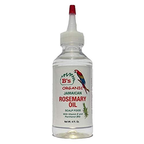 B's Organic Jamaican Rosemary Oil 4 Oz