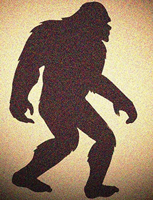 Bigfoot Sasquatch Yeti Stencil Mylar Big Foot Stencils