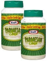 Kraft Grated Parmesan Cheese_ 16 Oz Bottle _Pack of 2_