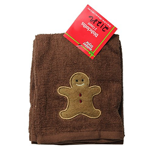 Harvey J Ginger Bread Man Dishcloth