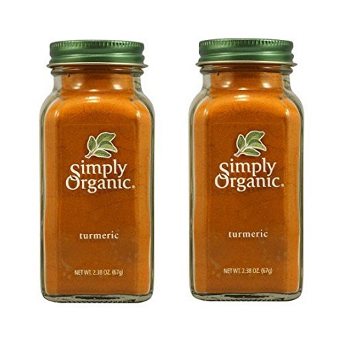 Simply Organic Turmeric Powder_ 2.38 Oz _ Pack of 2