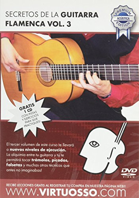Virtuosso Flamenco Guitar Method Vol.3 _Curso De Guitarra Flamenca Vol.3_ SPANISH ONLY Virtuosso Flamenco Guitar Method Vol.3 _Curso De Guitarra Flamenca Vol.3_ SPANISH ONLY