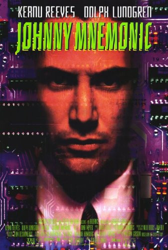 Johnny Mnemonic Poster Movie B 27x40 Keanu Reeves Dina Meyer Ice_T