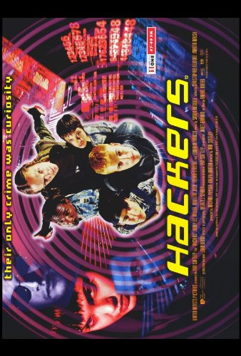 Hackers Poster B 27x40 Felicity Huffman Jonny Lee Miller Angelina Jolie