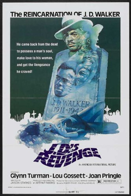Pop Culture Graphics J.D.'s Revenge Poster Movie _1976_ Style A 27 x 40 Inches _ 69cm x 102cm Pop Culture Graphics J.D.'s Revenge Poster Movie _1976_ Style A 27 x 40 Inches _ 69cm x 102cm