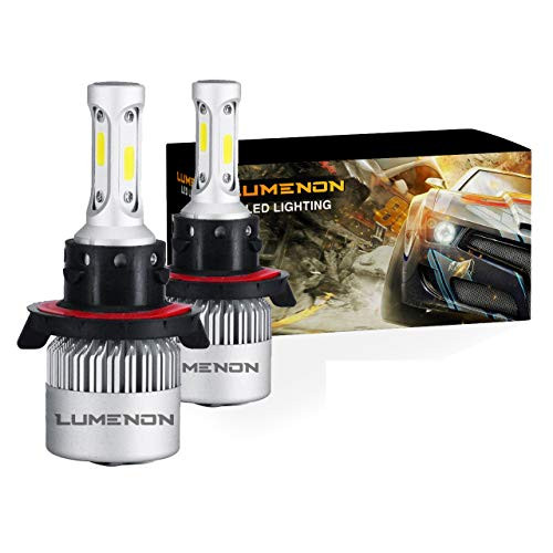 Lumenon LED Headlight Bulbs Conversion Kit 180W 180000LM 6000K Cool White 2 Yr Warranty (H13 9008)