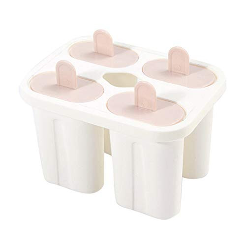 K_MANYU Reusable Plastic Popsicle Maker DIY Lolly Mould Tray Pan Frozen Ice Cream Mold