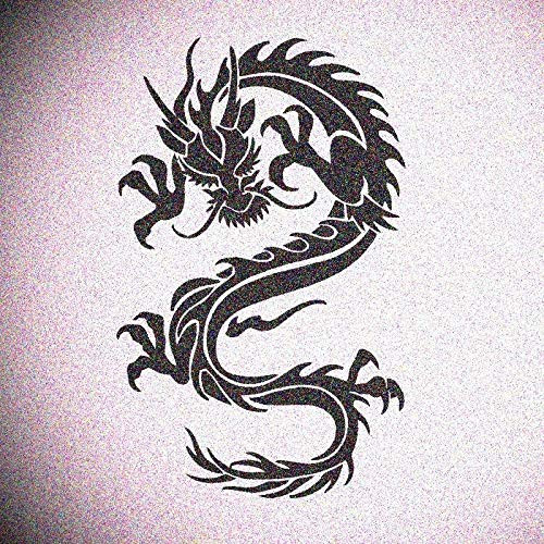 Dragon Stencil Gothic Dragons Wall Painting Stencils