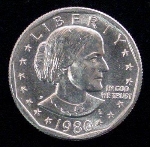 1980_P SUSAN B. ANTHONY DOLLAR 1980_P SUSAN B. ANTHONY DOLLAR
