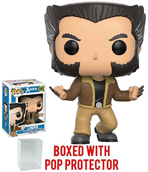 Funko Pop! Marvel: X-Men Logan Wolverine Vinyl Figure (Bundled with Pop BOX PROTECTOR CASE) Funko Pop! Marvel: X-Men Logan Wolverine Vinyl Figure (Bundled with Pop BOX PROTECTOR CASE)