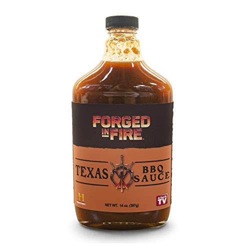 Forged in Fire BBQ Sauce Barbecue Sauce and Marinade for Ribs_ Brisket_ Pulled Pork and More All_Natural Gluten Free Barbeque Sauces for Cooking_ Grilling and Dipping Texas Flavor_ 7oz Forged in Fire BBQ Sauce Barbecue Sauce and Marinade for Ribs_ Brisket_ Pulled Pork and More All_Natural Gluten Free Barbeque Sauces for Cooking_ Grilling and Dipping Texas Flavor_ 7oz