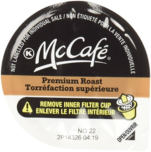 Mcdonalds McCafe Premium Medium Roast Coffee K-Cup Packs - Keurig