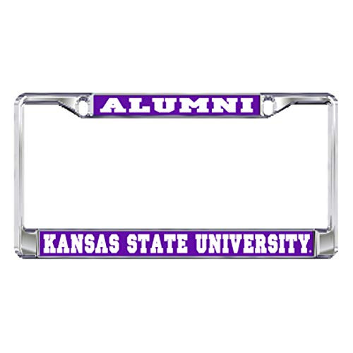 Craftique Kansas State Plate_Frame _Domed K_State Alumni Metal FRA _21102__
