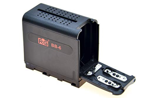 PROtastic Adapter to Convert Sony Np_F Np_970 Battery to 6X Aa Batteries _ Great in Emergencies for Cameras  and  Monitors!