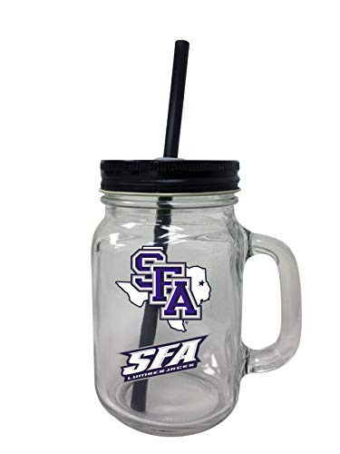 Stephen F. Austin State University Mason Jar Glass