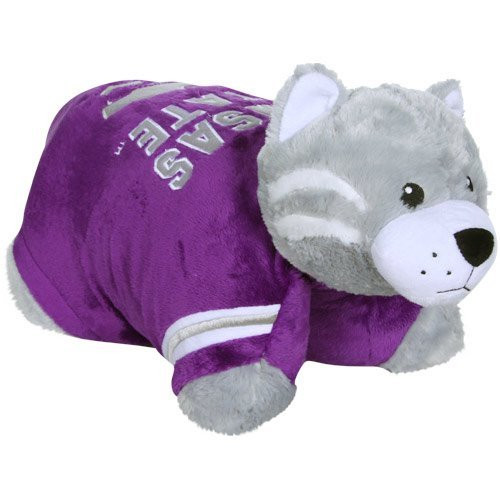 Fabrique Innovations NCAA Pillow Pet_ Kansas State Wildcats Fabrique Innovations NCAA Pillow Pet_ Kansas State Wildcats