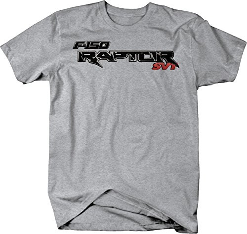 Ford F_150 Raptor SVT Logo Truck Tshirt _ 3XL Heather Grey