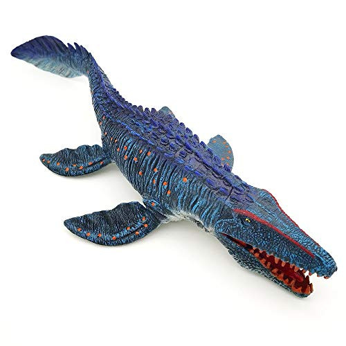 Jurassic World Mosasaurus Dinosaur Toy 13.4 _ Realistic Dinosaur Toy Figures_ Dinosaur Figurine_ Large Deep Sea Creature Plastic Hand_Painted Ocean Animal Model Playset for Bath Pool Toy_ Cake Topper Jurassic World Mosasaurus Dinosaur Toy 13.4 _ Realistic Dinosaur Toy Figures_ Dinosaur Figurine_ Large Deep Sea Creature Plastic Hand_Painted Ocean Animal Model Playset for Bath Pool Toy_ Cake Topper