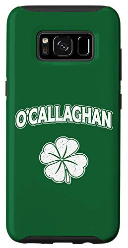 Galaxy S8 Irish Clover O'Callaghan St Patrick's Day Pride Case