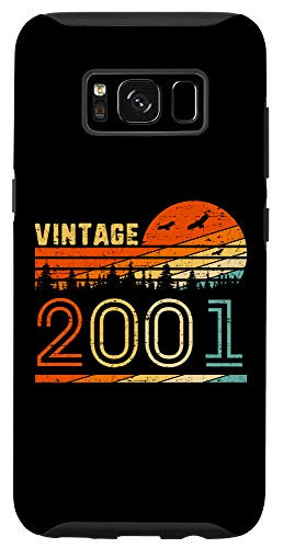 Galaxy S8 Vintage 2001 Retro 19th Birthday Gift Fun B_day 19 Years Old Case