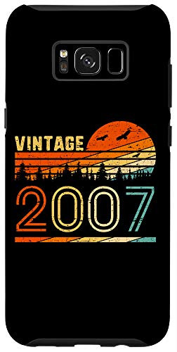 Galaxy S8 Plus  Vintage 2007 Retro 13th Birthday Gift Fun B_day 13 Years Old Case