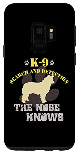 Galaxy S9 K9 Detection Dog Border Collie Sniffer Police Security K_9 Case