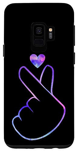 Galaxy S9 Kpop Finger Heart Korean Pop Music Fan Lover K_pop Kdrama Case