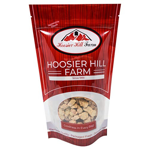Imitation Chicken Chunks _Unflavored TVP _ SOY Protein__ 3 lb Bag_ by Hoosier Hill Farm