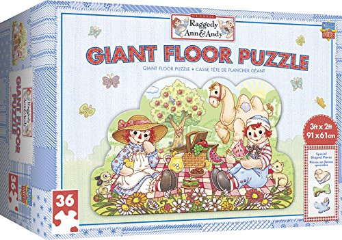 MasterPieces Raggedy Ann & Andy Giant Floor Puzzle, 36-Piece