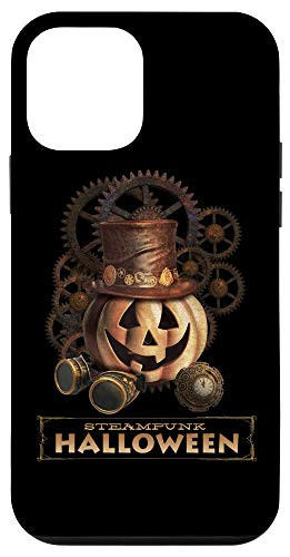 iPhone 12 mini Steampunk Halloween Costumes Jack O Lantern Pumpkin Face Case
