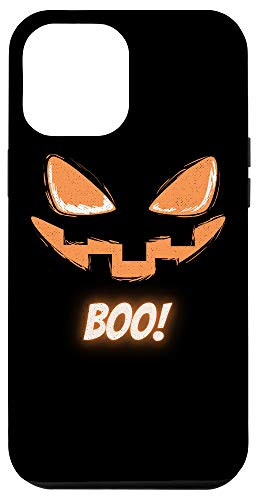 iPhone 12 Pro Max Halloween Gifts Jack O Lantern Pumpkin Evil Smile Face Case