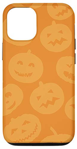 iPhone 12 12 Pro Halloween orange jack o lantern pumpkin Case
