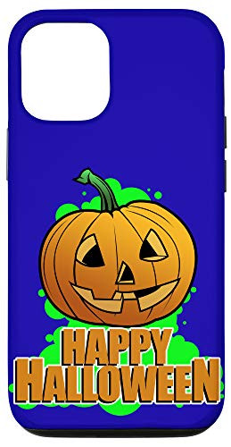 iPhone 12 12 Pro Happy Halloween Phone Case Jack O Lantern Pumpkin Case