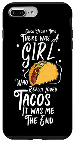 iPhone 7 Plus 8 Plus Women Funny Taco Saying Taco Lover Gift Case