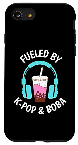 iPhone SE _2020_   7   8 Cute Kawaii K_Pop and Boba Bubble Tea Lover Gift Case