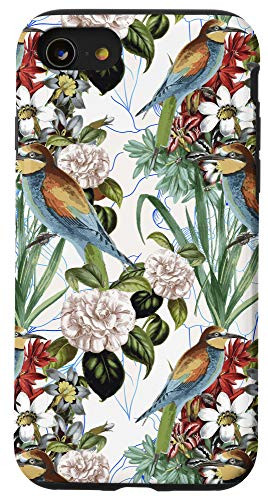 iPhone SE _2020_   7   8 Flowers and Birds Case