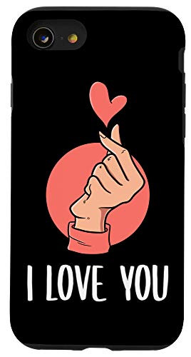 iPhone SE _2020_   7   8 I Love You Finger Heart K_Pop Outfit K_Pop Gift KPop Case