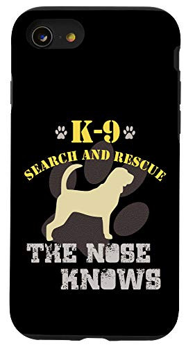 iPhone SE _2020_   7   8 K9 Search  and  Rescue Dog Team Bloodhound Tracking SAR K_9 Case