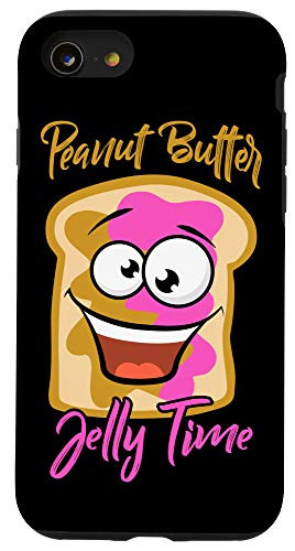 iPhone SE _2020_   7   8 PB and J Funny Peanut Butter Jelly Time Case