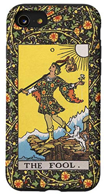 iPhone SE _2020_ 7 8 Tarot Card The Fool Gift for Tarot Reader Case iPhone SE _2020_ 7 8 Tarot Card The Fool Gift for Tarot Reader Case