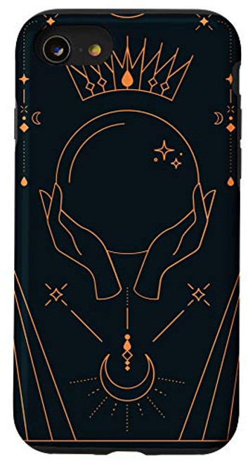 iPhone SE _2020_   7   8 The High Priestess Tarot Vintage Card Print Tarot Reading Case