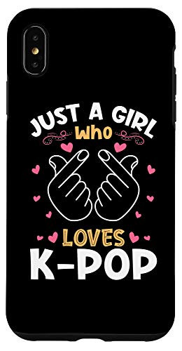 iPhone XS Max Just a Girl who Loves K_Pop Case